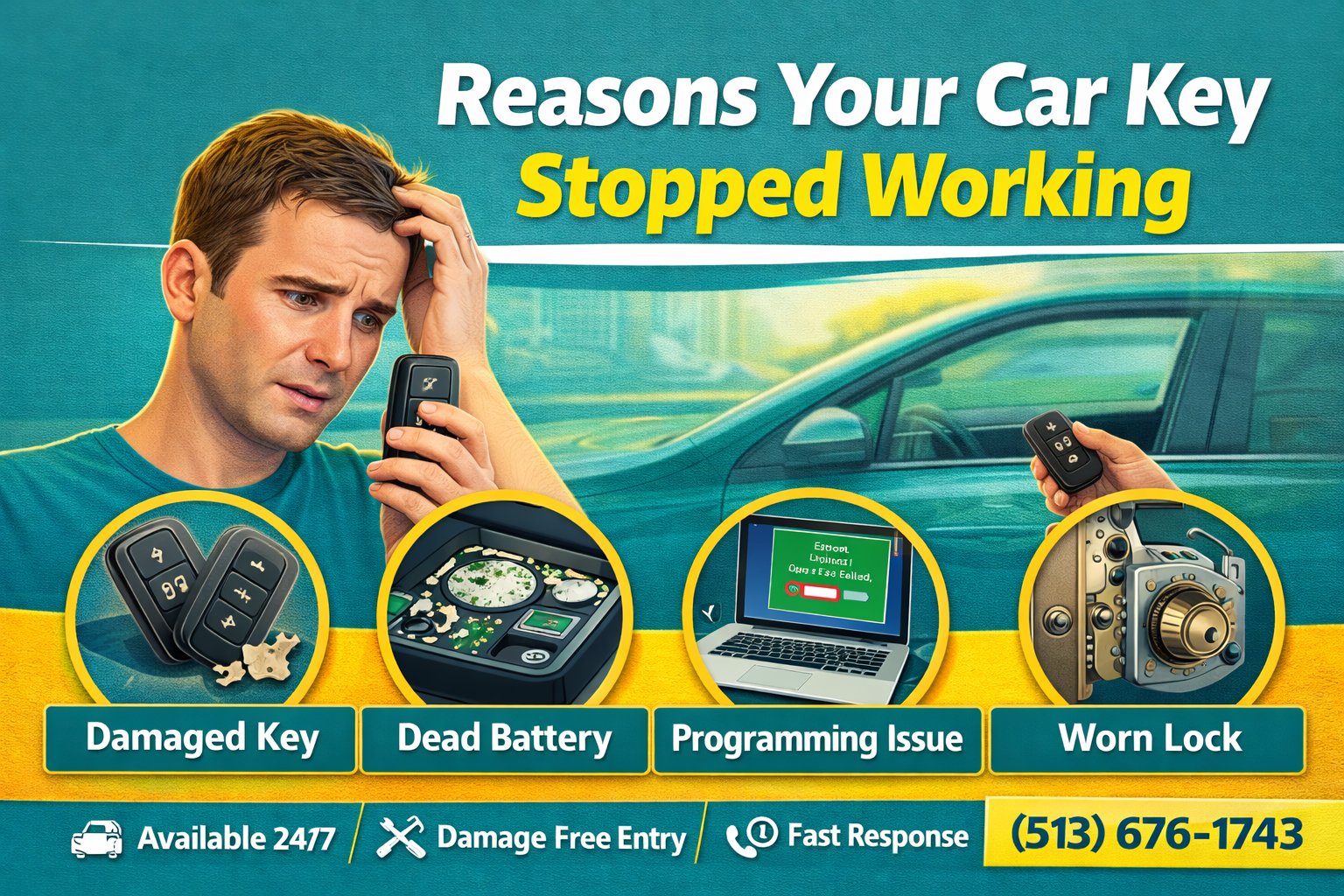 Reasons Your Car Key Stopped Working