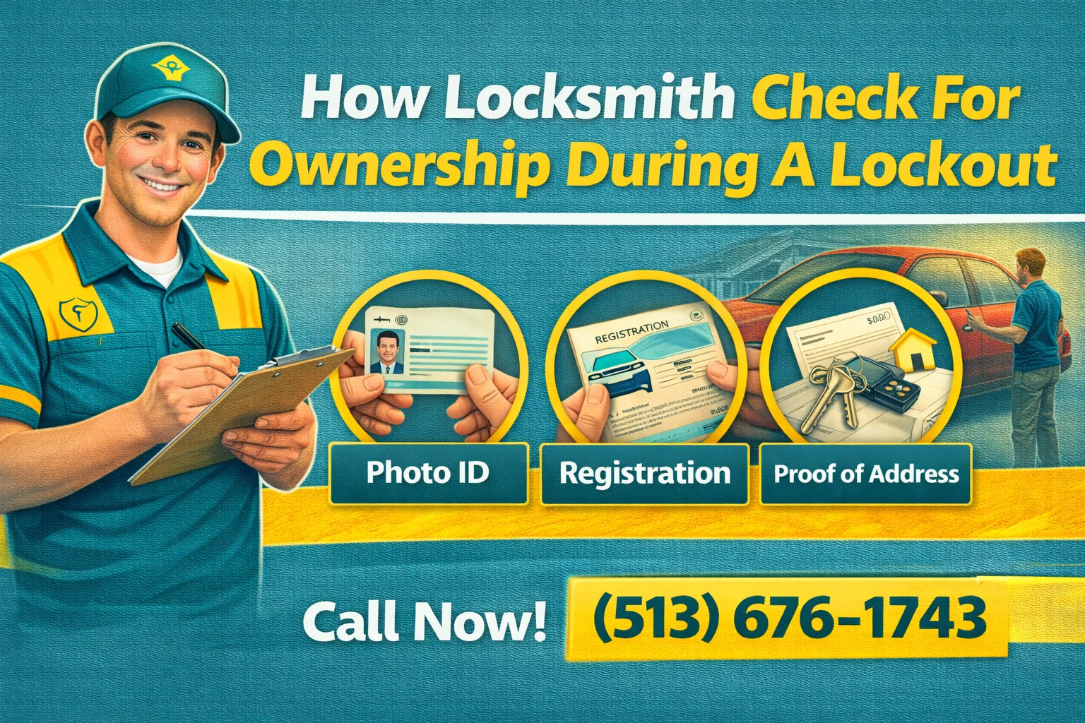 How Locksmith Check For Ownership During A Lockout