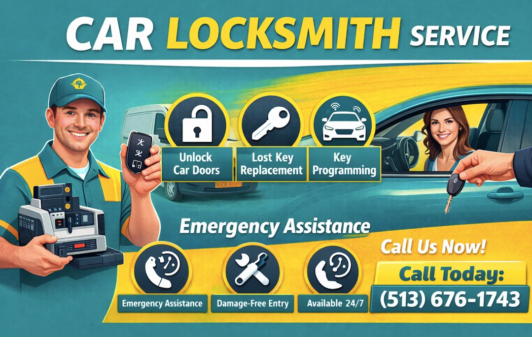Automotive locksmith West Chester OH